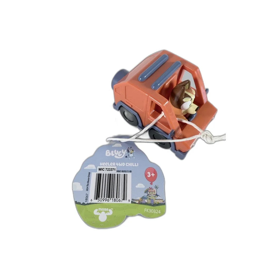 Bluey‎ Mini Vehicle Set Heeler 4WD Garbage Truck Fire Truck Chilli 3 Pack NWT